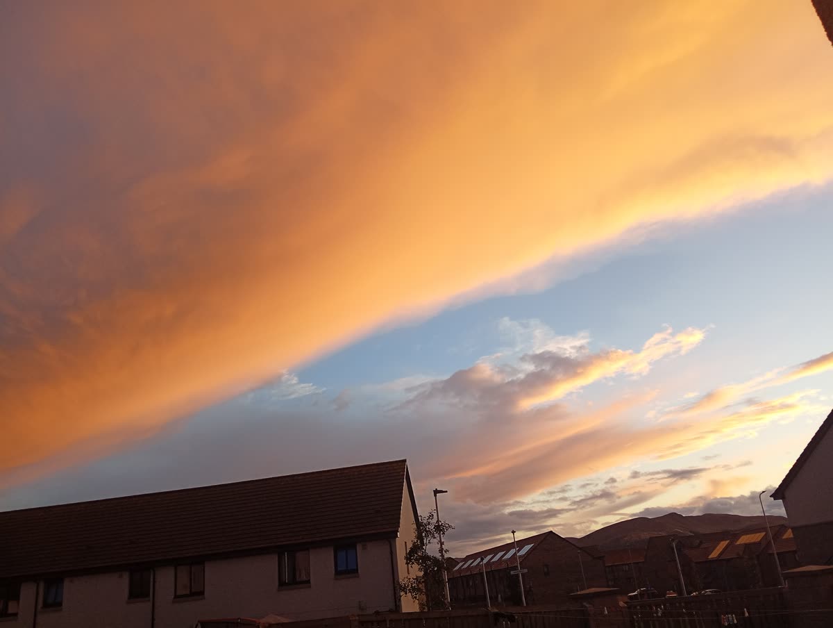 The sky