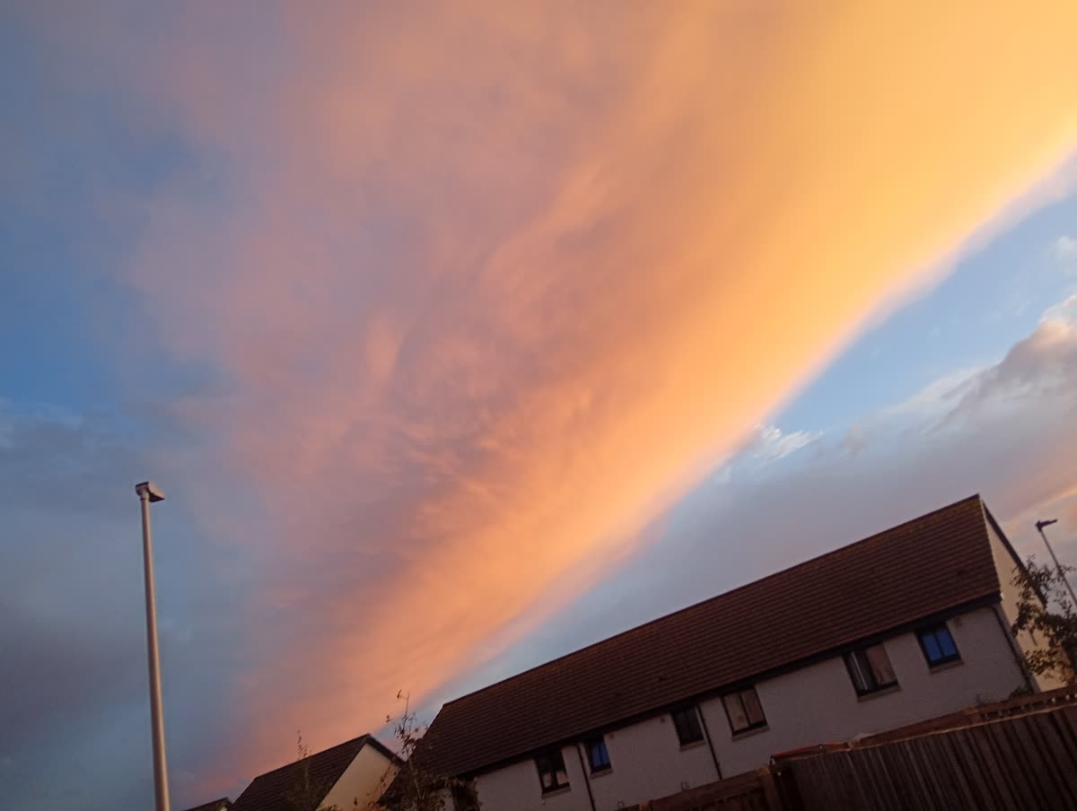 The sky